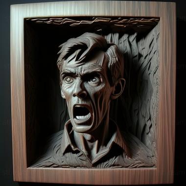 3D model Norman Bates PsychoAnthony Perkins (STL)